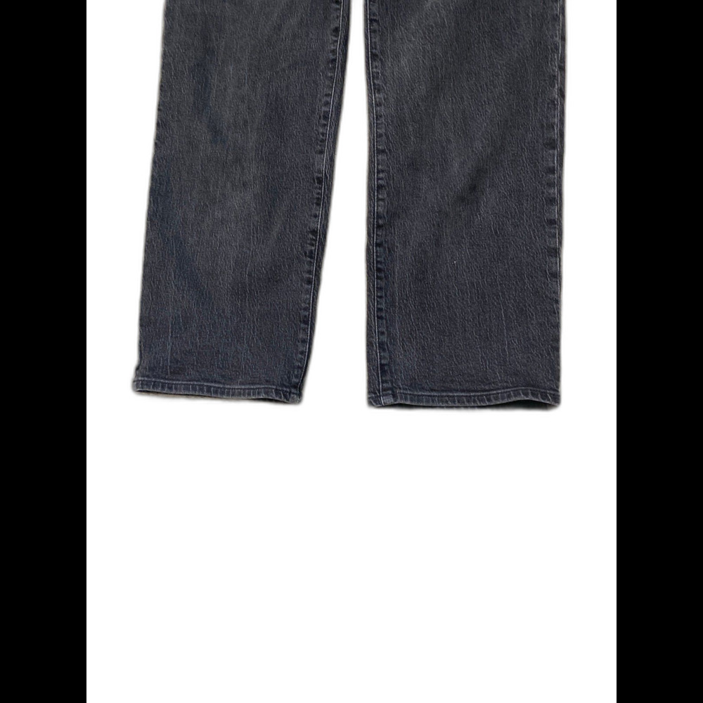 Madewell The Perfect Vintage Wide Leg Crop Jeans 27 Petite Washed Black High R - Picture 4 of 9